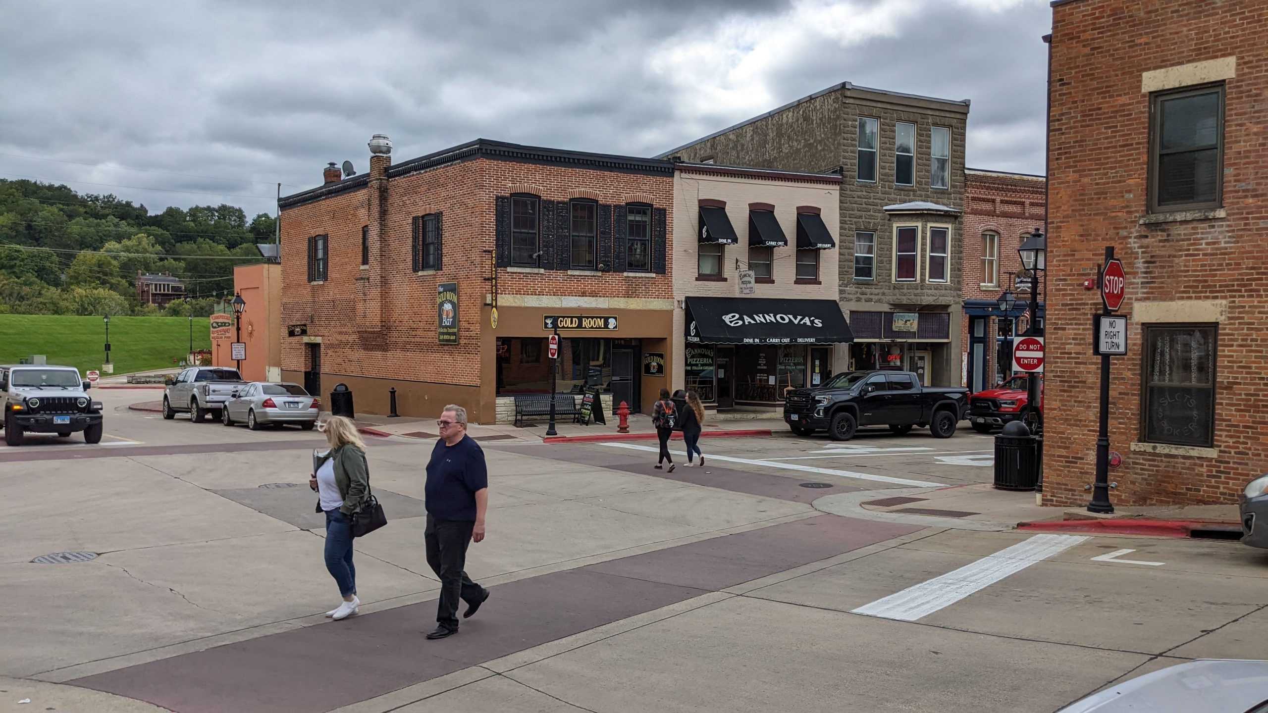 The Gold Room Bar Main Street Galena, Illinois